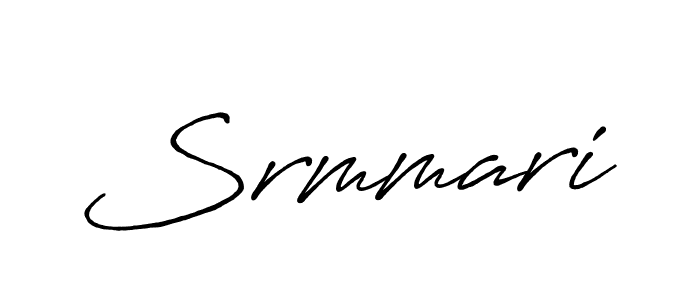 Antro_Vectra_Bolder is a professional signature style that is perfect for those who want to add a touch of class to their signature. It is also a great choice for those who want to make their signature more unique. Get Srmmari name to fancy signature for free. Srmmari signature style 7 images and pictures png