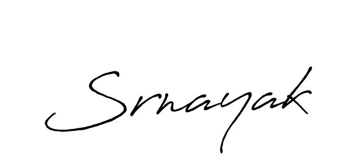 Design your own signature with our free online signature maker. With this signature software, you can create a handwritten (Antro_Vectra_Bolder) signature for name Srnayak. Srnayak signature style 7 images and pictures png