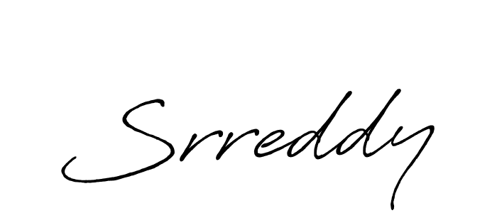 if you are searching for the best signature style for your name Srreddy. so please give up your signature search. here we have designed multiple signature styles  using Antro_Vectra_Bolder. Srreddy signature style 7 images and pictures png