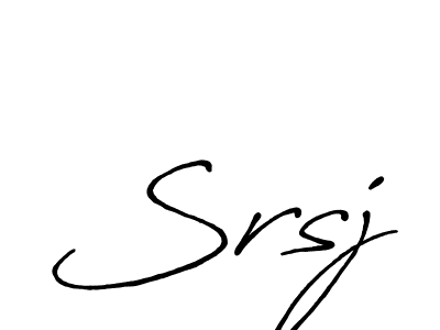 Antro_Vectra_Bolder is a professional signature style that is perfect for those who want to add a touch of class to their signature. It is also a great choice for those who want to make their signature more unique. Get Srsj name to fancy signature for free. Srsj signature style 7 images and pictures png