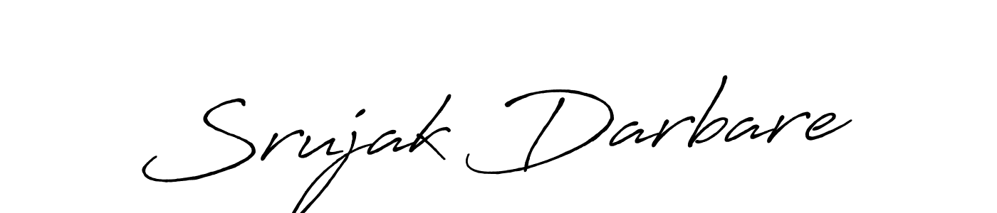 if you are searching for the best signature style for your name Srujak Darbare. so please give up your signature search. here we have designed multiple signature styles  using Antro_Vectra_Bolder. Srujak Darbare signature style 7 images and pictures png