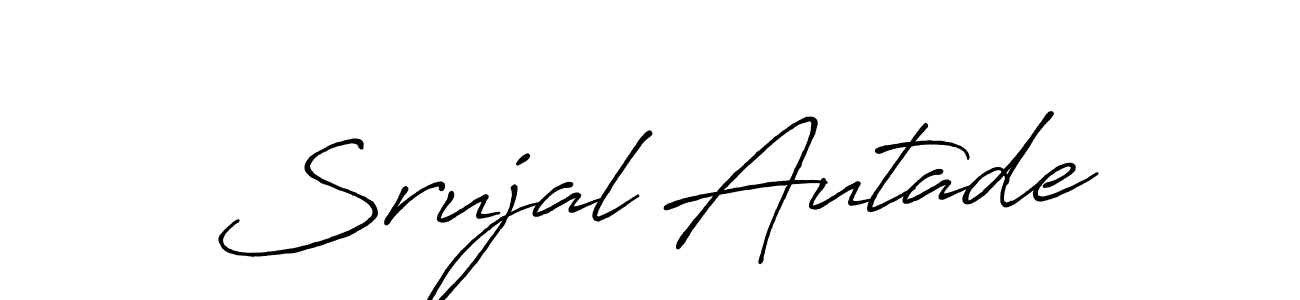 Once you've used our free online signature maker to create your best signature Antro_Vectra_Bolder style, it's time to enjoy all of the benefits that Srujal Autade name signing documents. Srujal Autade signature style 7 images and pictures png