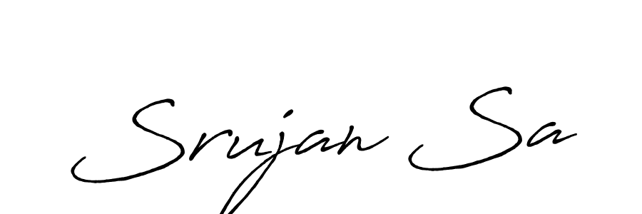 Once you've used our free online signature maker to create your best signature Antro_Vectra_Bolder style, it's time to enjoy all of the benefits that Srujan Sa name signing documents. Srujan Sa signature style 7 images and pictures png