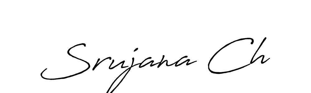 It looks lik you need a new signature style for name Srujana Ch. Design unique handwritten (Antro_Vectra_Bolder) signature with our free signature maker in just a few clicks. Srujana Ch signature style 7 images and pictures png