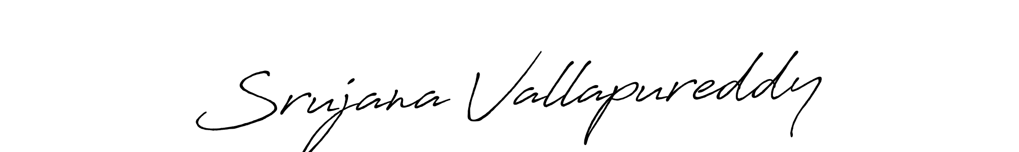 It looks lik you need a new signature style for name Srujana Vallapureddy. Design unique handwritten (Antro_Vectra_Bolder) signature with our free signature maker in just a few clicks. Srujana Vallapureddy signature style 7 images and pictures png