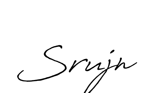 See photos of Srujn official signature by Spectra . Check more albums & portfolios. Read reviews & check more about Antro_Vectra_Bolder font. Srujn signature style 7 images and pictures png