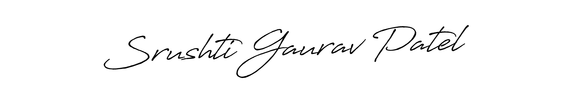 Best and Professional Signature Style for Srushti Gaurav Patel. Antro_Vectra_Bolder Best Signature Style Collection. Srushti Gaurav Patel signature style 7 images and pictures png