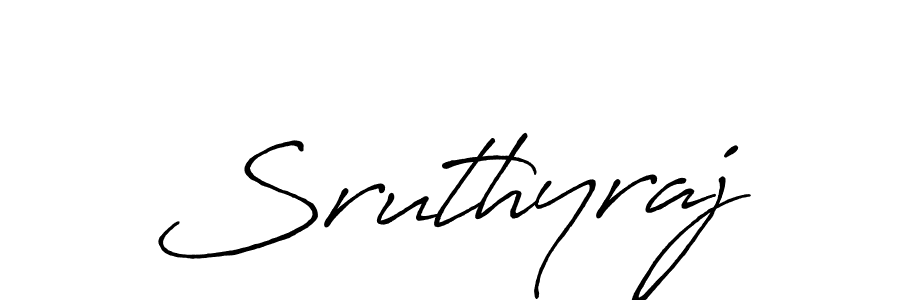 Antro_Vectra_Bolder is a professional signature style that is perfect for those who want to add a touch of class to their signature. It is also a great choice for those who want to make their signature more unique. Get Sruthyraj name to fancy signature for free. Sruthyraj signature style 7 images and pictures png