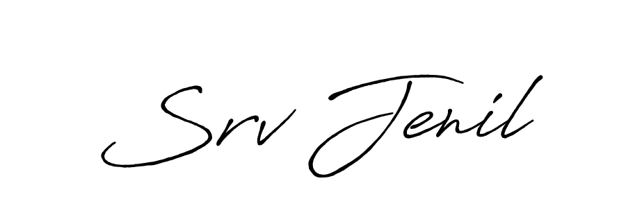 It looks lik you need a new signature style for name Srv Jenil. Design unique handwritten (Antro_Vectra_Bolder) signature with our free signature maker in just a few clicks. Srv Jenil signature style 7 images and pictures png