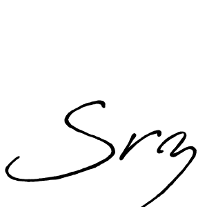 Antro_Vectra_Bolder is a professional signature style that is perfect for those who want to add a touch of class to their signature. It is also a great choice for those who want to make their signature more unique. Get Srz name to fancy signature for free. Srz signature style 7 images and pictures png