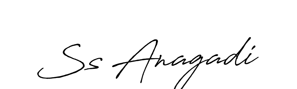 Once you've used our free online signature maker to create your best signature Antro_Vectra_Bolder style, it's time to enjoy all of the benefits that Ss Anagadi name signing documents. Ss Anagadi signature style 7 images and pictures png