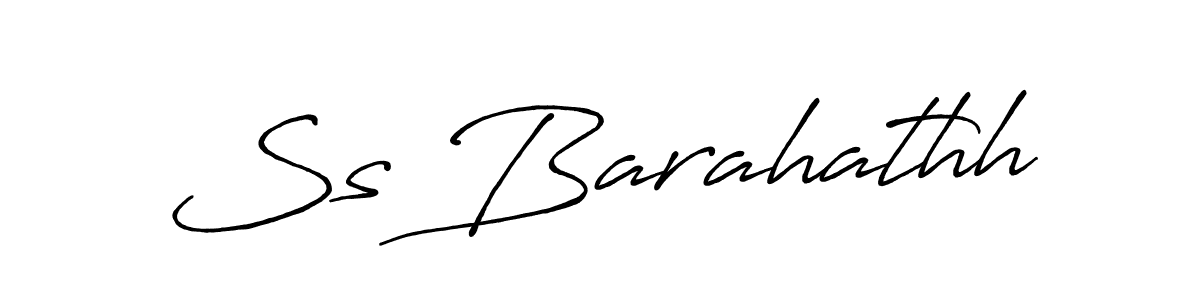 Antro_Vectra_Bolder is a professional signature style that is perfect for those who want to add a touch of class to their signature. It is also a great choice for those who want to make their signature more unique. Get Ss Barahathh name to fancy signature for free. Ss Barahathh signature style 7 images and pictures png