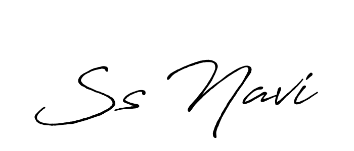 You should practise on your own different ways (Antro_Vectra_Bolder) to write your name (Ss Navi) in signature. don't let someone else do it for you. Ss Navi signature style 7 images and pictures png