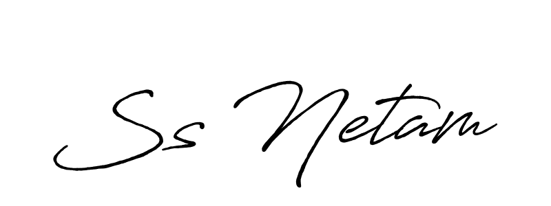 Make a beautiful signature design for name Ss Netam. Use this online signature maker to create a handwritten signature for free. Ss Netam signature style 7 images and pictures png