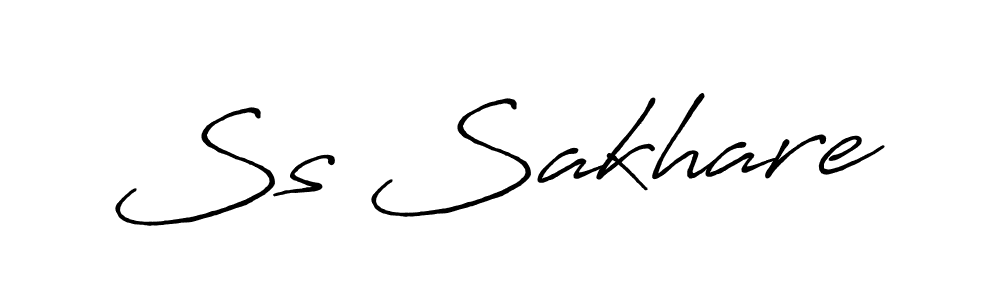 Design your own signature with our free online signature maker. With this signature software, you can create a handwritten (Antro_Vectra_Bolder) signature for name Ss Sakhare. Ss Sakhare signature style 7 images and pictures png