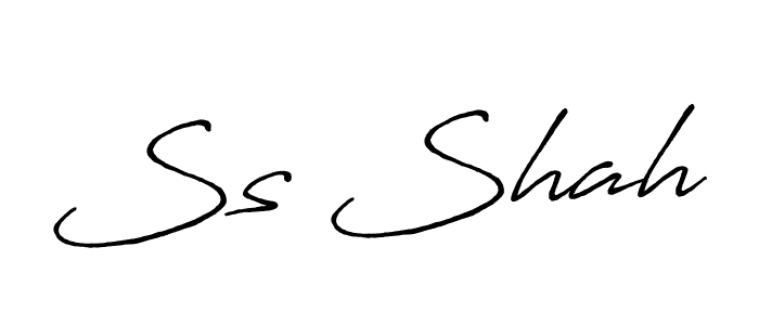 It looks lik you need a new signature style for name Ss Shah. Design unique handwritten (Antro_Vectra_Bolder) signature with our free signature maker in just a few clicks. Ss Shah signature style 7 images and pictures png