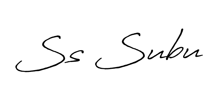Make a short Ss Subu signature style. Manage your documents anywhere anytime using Antro_Vectra_Bolder. Create and add eSignatures, submit forms, share and send files easily. Ss Subu signature style 7 images and pictures png