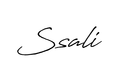 Ssali stylish signature style. Best Handwritten Sign (Antro_Vectra_Bolder) for my name. Handwritten Signature Collection Ideas for my name Ssali. Ssali signature style 7 images and pictures png