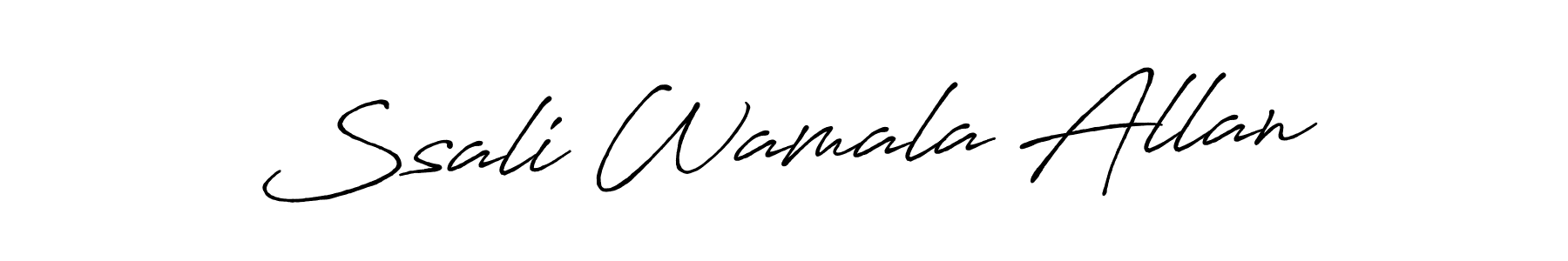 Best and Professional Signature Style for Ssali Wamala Allan. Antro_Vectra_Bolder Best Signature Style Collection. Ssali Wamala Allan signature style 7 images and pictures png