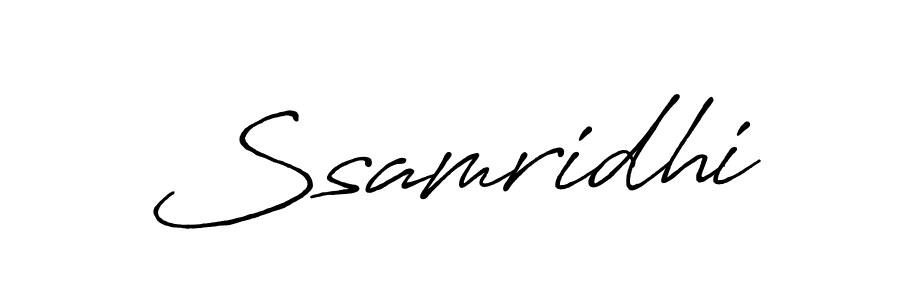 Once you've used our free online signature maker to create your best signature Antro_Vectra_Bolder style, it's time to enjoy all of the benefits that Ssamridhi name signing documents. Ssamridhi signature style 7 images and pictures png