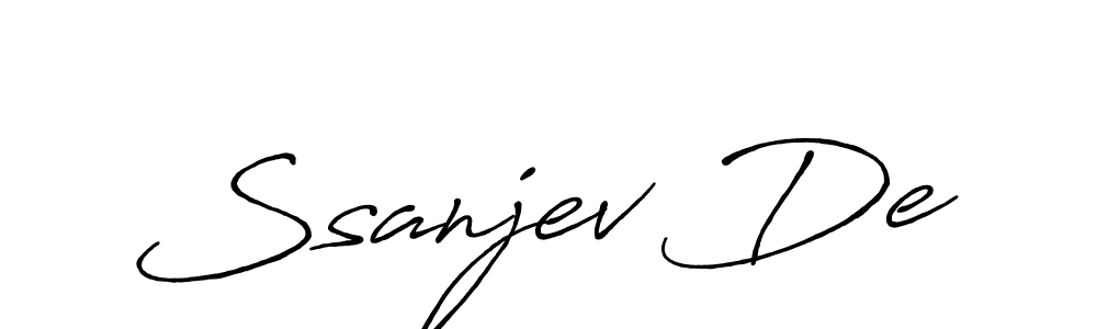 How to make Ssanjev De signature? Antro_Vectra_Bolder is a professional autograph style. Create handwritten signature for Ssanjev De name. Ssanjev De signature style 7 images and pictures png