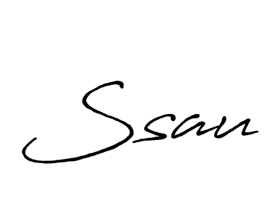 You should practise on your own different ways (Antro_Vectra_Bolder) to write your name (Ssau) in signature. don't let someone else do it for you. Ssau signature style 7 images and pictures png