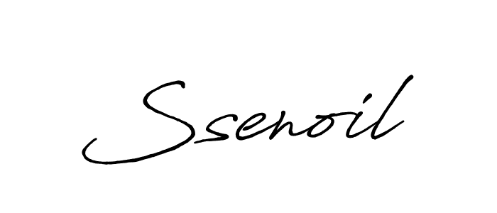 Also You can easily find your signature by using the search form. We will create Ssenoil name handwritten signature images for you free of cost using Antro_Vectra_Bolder sign style. Ssenoil signature style 7 images and pictures png