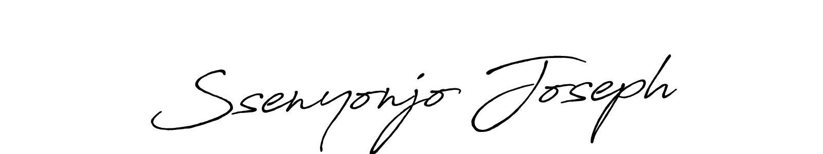 This is the best signature style for the Ssenyonjo Joseph name. Also you like these signature font (Antro_Vectra_Bolder). Mix name signature. Ssenyonjo Joseph signature style 7 images and pictures png