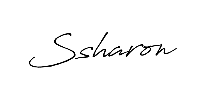 Create a beautiful signature design for name Ssharon. With this signature (Antro_Vectra_Bolder) fonts, you can make a handwritten signature for free. Ssharon signature style 7 images and pictures png