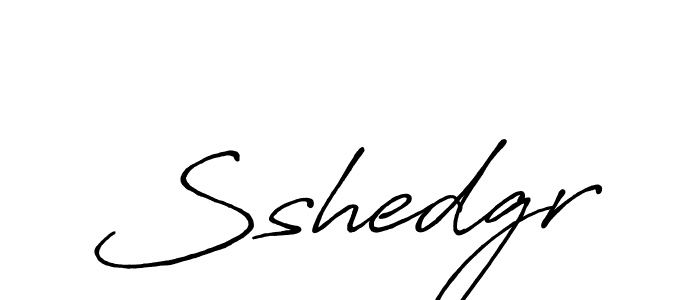 Sshedgr stylish signature style. Best Handwritten Sign (Antro_Vectra_Bolder) for my name. Handwritten Signature Collection Ideas for my name Sshedgr. Sshedgr signature style 7 images and pictures png