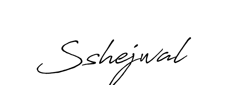 How to make Sshejwal name signature. Use Antro_Vectra_Bolder style for creating short signs online. This is the latest handwritten sign. Sshejwal signature style 7 images and pictures png