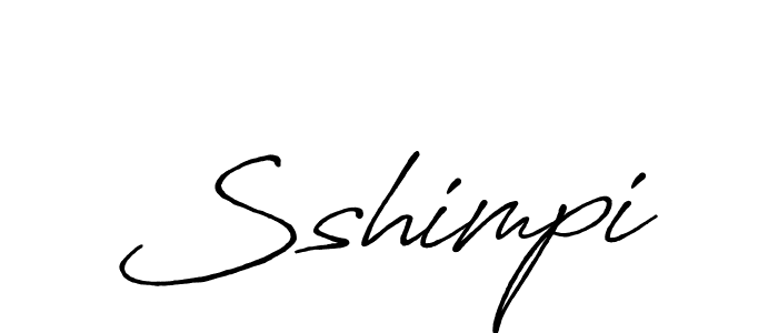 Similarly Antro_Vectra_Bolder is the best handwritten signature design. Signature creator online .You can use it as an online autograph creator for name Sshimpi. Sshimpi signature style 7 images and pictures png