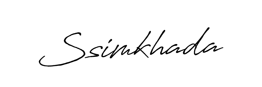 Here are the top 10 professional signature styles for the name Ssimkhada. These are the best autograph styles you can use for your name. Ssimkhada signature style 7 images and pictures png