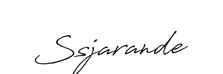 Also we have Ssjarande name is the best signature style. Create professional handwritten signature collection using Antro_Vectra_Bolder autograph style. Ssjarande signature style 7 images and pictures png