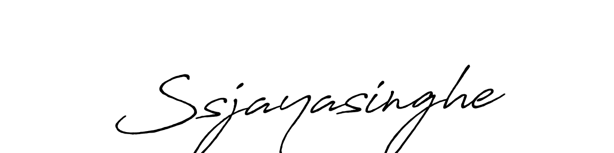 Ssjayasinghe stylish signature style. Best Handwritten Sign (Antro_Vectra_Bolder) for my name. Handwritten Signature Collection Ideas for my name Ssjayasinghe. Ssjayasinghe signature style 7 images and pictures png