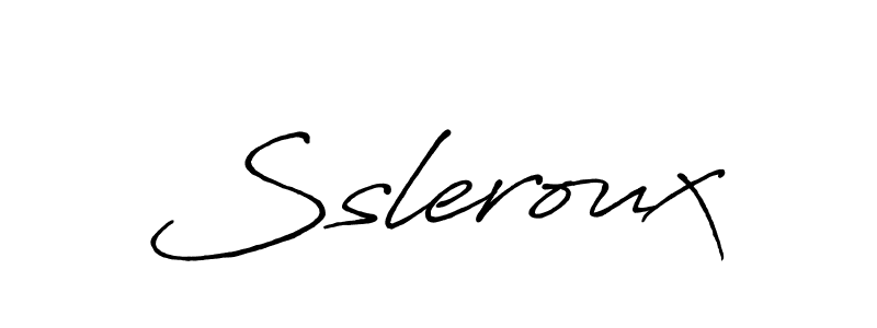 You should practise on your own different ways (Antro_Vectra_Bolder) to write your name (Ssleroux) in signature. don't let someone else do it for you. Ssleroux signature style 7 images and pictures png