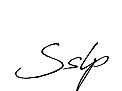 Sslp stylish signature style. Best Handwritten Sign (Antro_Vectra_Bolder) for my name. Handwritten Signature Collection Ideas for my name Sslp. Sslp signature style 7 images and pictures png