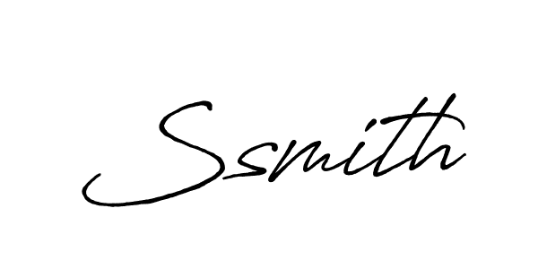 Use a signature maker to create a handwritten signature online. With this signature software, you can design (Antro_Vectra_Bolder) your own signature for name Ssmith. Ssmith signature style 7 images and pictures png