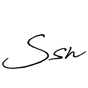 How to make Ssn signature? Antro_Vectra_Bolder is a professional autograph style. Create handwritten signature for Ssn name. Ssn signature style 7 images and pictures png