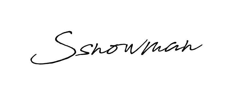 How to Draw Ssnowman signature style? Antro_Vectra_Bolder is a latest design signature styles for name Ssnowman. Ssnowman signature style 7 images and pictures png