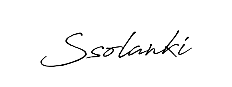 Ssolanki stylish signature style. Best Handwritten Sign (Antro_Vectra_Bolder) for my name. Handwritten Signature Collection Ideas for my name Ssolanki. Ssolanki signature style 7 images and pictures png