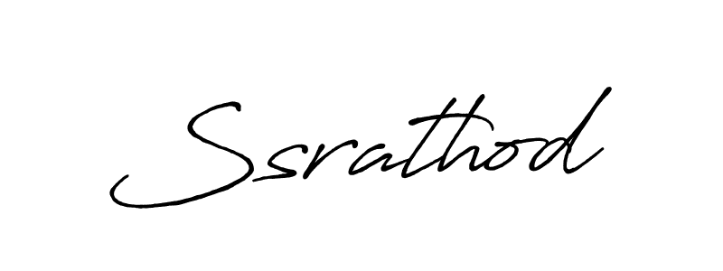 How to make Ssrathod name signature. Use Antro_Vectra_Bolder style for creating short signs online. This is the latest handwritten sign. Ssrathod signature style 7 images and pictures png