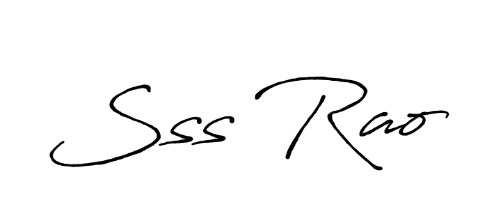 Make a beautiful signature design for name Sss Rao. Use this online signature maker to create a handwritten signature for free. Sss Rao signature style 7 images and pictures png