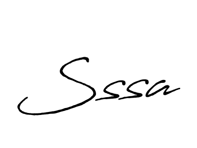 Design your own signature with our free online signature maker. With this signature software, you can create a handwritten (Antro_Vectra_Bolder) signature for name Sssa. Sssa signature style 7 images and pictures png