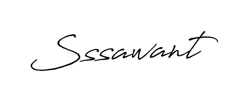 The best way (Antro_Vectra_Bolder) to make a short signature is to pick only two or three words in your name. The name Sssawant include a total of six letters. For converting this name. Sssawant signature style 7 images and pictures png