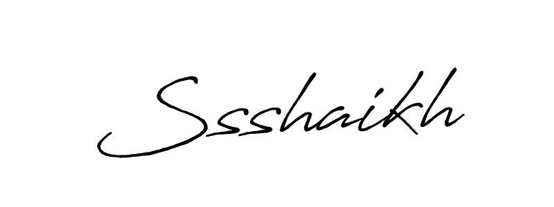 Also we have Ssshaikh name is the best signature style. Create professional handwritten signature collection using Antro_Vectra_Bolder autograph style. Ssshaikh signature style 7 images and pictures png