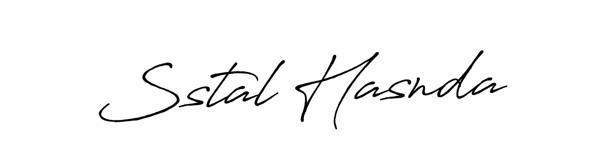 How to Draw Sstal Hasnda signature style? Antro_Vectra_Bolder is a latest design signature styles for name Sstal Hasnda. Sstal Hasnda signature style 7 images and pictures png