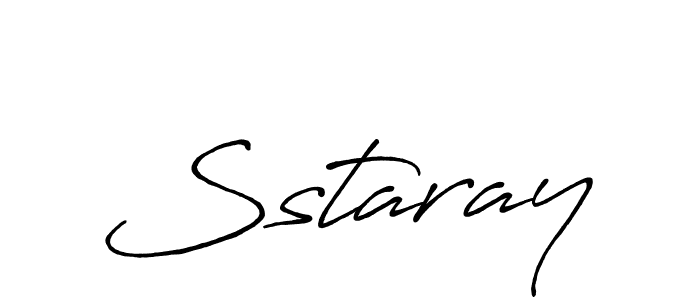 Use a signature maker to create a handwritten signature online. With this signature software, you can design (Antro_Vectra_Bolder) your own signature for name Sstaray. Sstaray signature style 7 images and pictures png