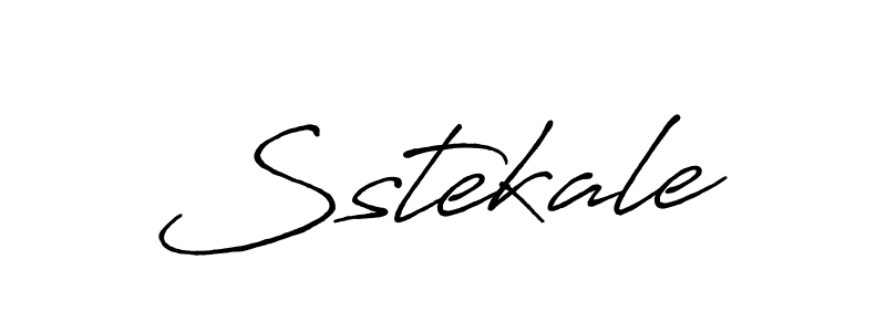 Create a beautiful signature design for name Sstekale. With this signature (Antro_Vectra_Bolder) fonts, you can make a handwritten signature for free. Sstekale signature style 7 images and pictures png