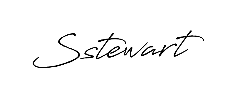 Sstewart stylish signature style. Best Handwritten Sign (Antro_Vectra_Bolder) for my name. Handwritten Signature Collection Ideas for my name Sstewart. Sstewart signature style 7 images and pictures png